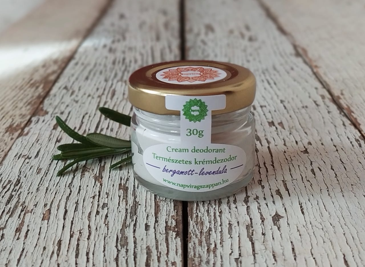 Natúrkozmetikumok - Dezodor bergamott - rendelj a Menő-jövő webáruházból