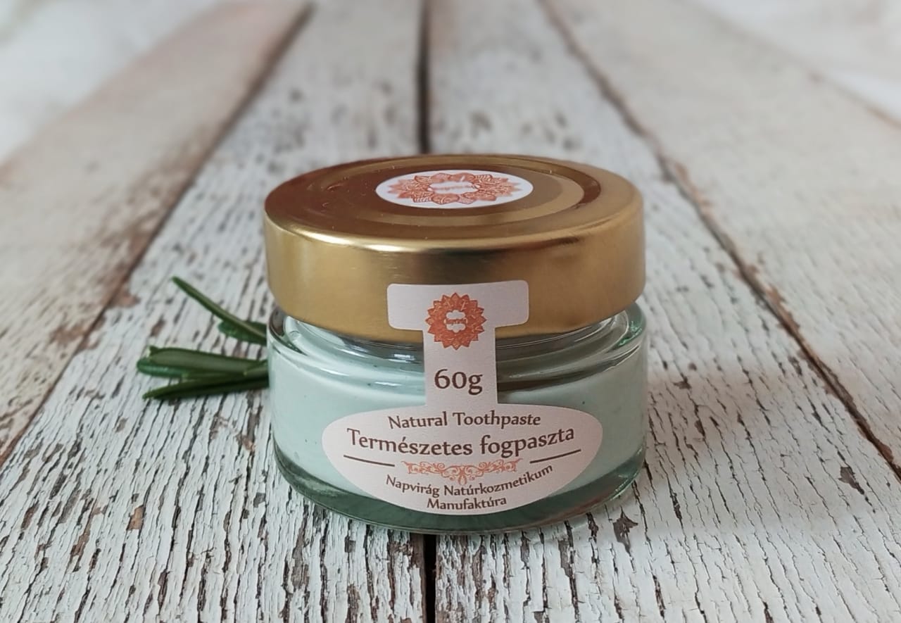 Natúrkozmetikumok - Fogkrém menta - rendelj a Menő-jövő webáruházból